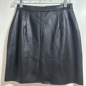 Black Exposed Zipper Skirt size Small NWT by Bishop & Young